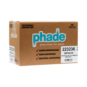 16oz Paper Hot Cups with Lids, Sealife, 80 Count